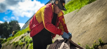  Desmonte de 11 cambuches y limpieza en Canal Comuneros - Localidad de Los Mártires