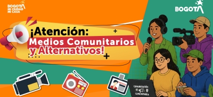 La Alcaldía Local de Santa Fe invita a los medios comunitarios y alternativos de la localidad a participar en la convocatoria
