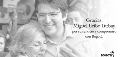 homenaje de Bogotá Miguel Uribe Turbay