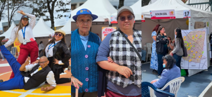 Más de 60 entidades participaron en la Feria Tu Servicio realizada en el Parque San Fernando de Barrios Unidos