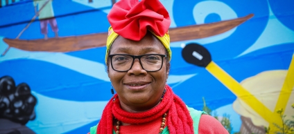 Mujer defensora de derechos humanos en el Distrito