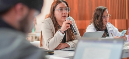 Luz Amanda Guzmán, directora de Derechos Humanos de la Secretaría de Gobienro