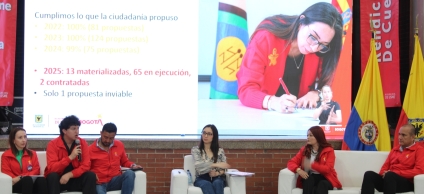 La Alcaldesa Local y su equipo de trabajo rinden cuentas del periodo 2025
