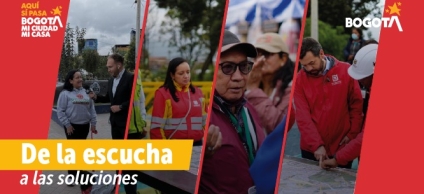 Alcaldesa local de Rafael Uribe Uribe en diversos escenarios en el territorio