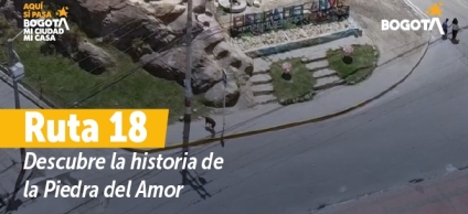Piedra del amor en Rafael Uribe Uribe