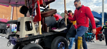 En San Victorino: 12 carretas y elementos odontológicos incautados y armas retenidas