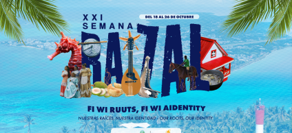 Logo conmemoración XXI Semana Raizal