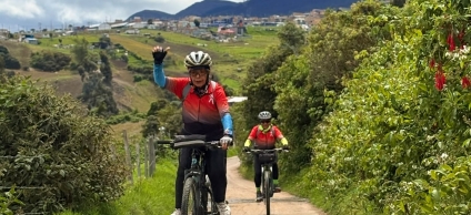 En Usme el paisaje y el deporte se unieron en la Travesía por los paisajes de la localidad