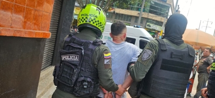 Operación Espacio Público: Dos capturas e incautación de estupefacientes en Los Mártires