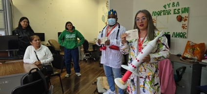Actividad liderada por el equipo de Política Pública LGBT de la Alcaldía Local