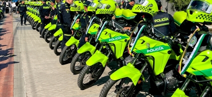 Kennedy refuerza su seguridad con la llegada de 36 motos  nuevas para la Policía 