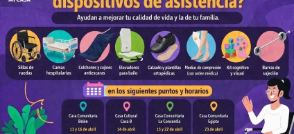 Acceso fácil a dispositivos de asistencia personal en La Candelaria