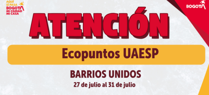 Aviso de información de ecopuntos