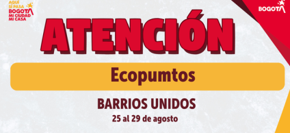 ECOPUNTOS DEL 25 AL 29 DE AGOSTO
