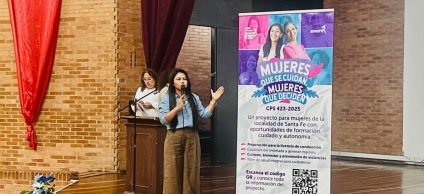 Con este proyecto se busca fortalecer la autonomía económica de las mujeres de la localidad. 