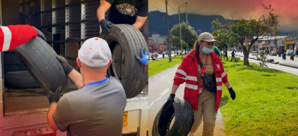 186 llantas menos en la calle