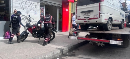 Fotografía relacionada con: Operativo de movilidad en la calle 13F deja 20 comparendos y dos vehículos inmovilizados