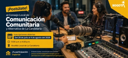 La Candelaria abrirá inscripciones para candidatos, candidatas y electores del Consejo Local de Comunicación Comunitaria y Alternativa