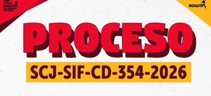 Proceso SCJ-SIF-CD-354-2026   