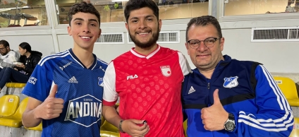 Hinchas capitalinos de fútbol