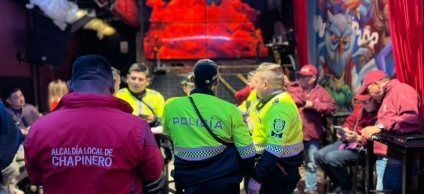 Operación Espacio Público en Chapinero