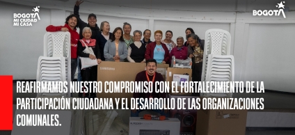Bosa fortalece a 21 Juntas de Acción Comunal 
