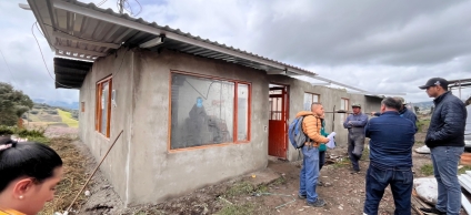 30 familias beneficiadas con el mejoramiento de viviendas rurales en Ciudad Bolívar