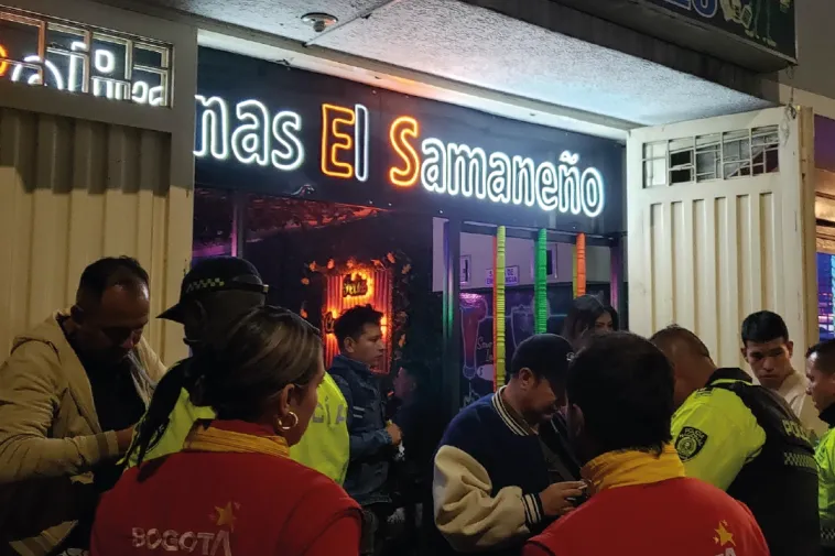 Foto de operativo IVC en un establecimiento comercial