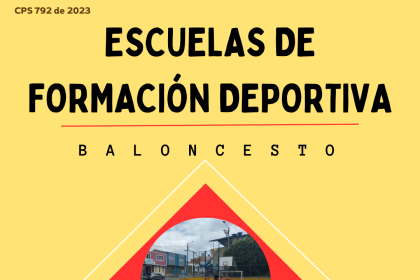Escuela de formación deportiva baloncesto