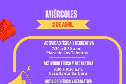 Eventos deportivos, miercoles 2 de abril 2025