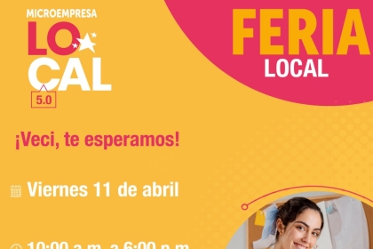 Pieza gráfica Feria Microempresa Local 11 de abril en Suba