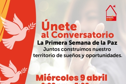 Únete al Conversatorio, la primera semana de la paz