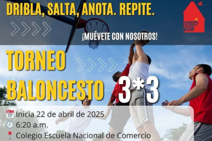 ¡Salta y encesta en el Torneo de Baloncesto 3x3!