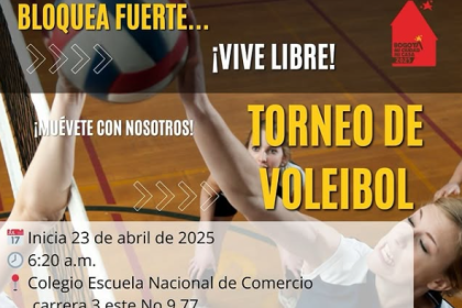¡Bloquea, saca y remata con toda en el Torneo de Voleibol!