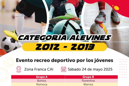 Pieza grafica con una tabla en la que se muestran los nombres de los 8 equipos que competirán y  la tabla con los 12 partidos que se disputarán. 