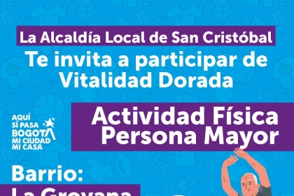 Actividad Física para Persona Mayor  Vitalidad Dorada