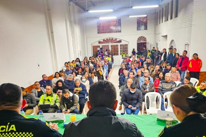 Acompañamiento de todas las entidades Distritales en Los Mártires