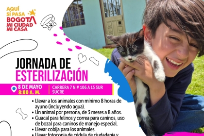 Jornada de esterilización gratuita