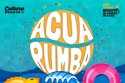 Pieza gráfica sobre actividad de Acuarumba en el CEFE