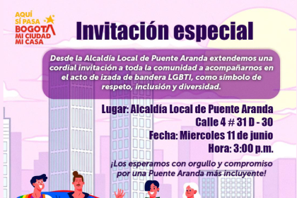  ¡Orgullo, respeto e inclusión en Puente Aranda!