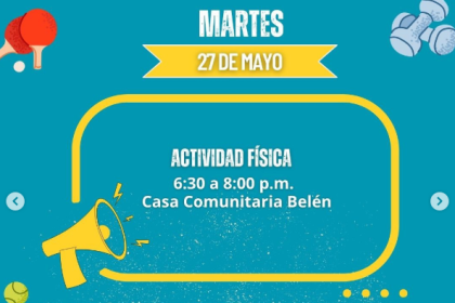Martes 27 de mayo