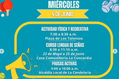 Miércoles 4 junio