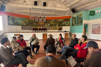 Recorrido obra de teatro con la JEP