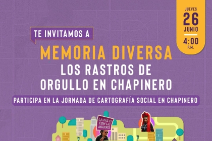 Pieza gráfica de evento cartografía social