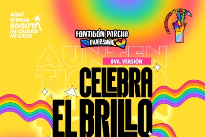 pieza de invitación a la octava versión de Fontibón Parcha por la Diversidad. 
