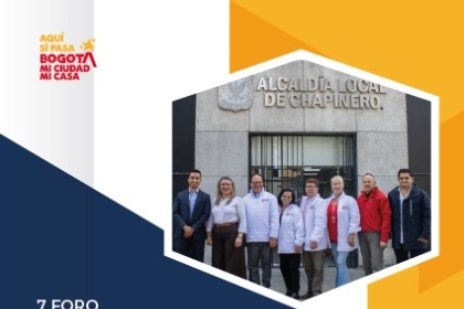 Pieza gráfica de Foro de Empoderamiento y Capacitación de Propiedad Horizontal en Chapinero