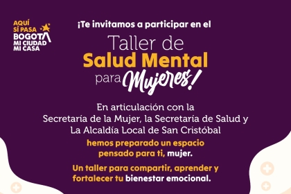 Taller de Salud Mental para Mujeres