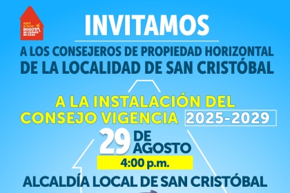 Instalación del Consejo de Propiedad Horizontal 2025 – 2029