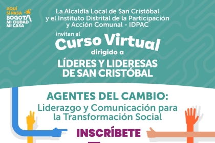 Curso virtual: Agentes del Cambio - Liderazgo y Comunicación para la Transformación Social.