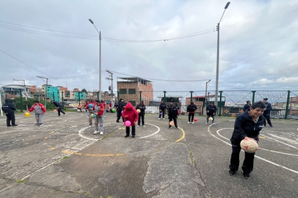 Actividad recreativa para persona mayor